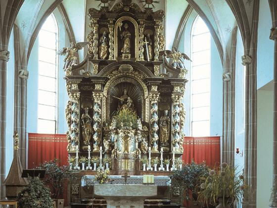 Hochaltar der Pfarrkirche