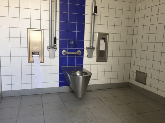 Holzkirchen, S-Bahn Rolli WC