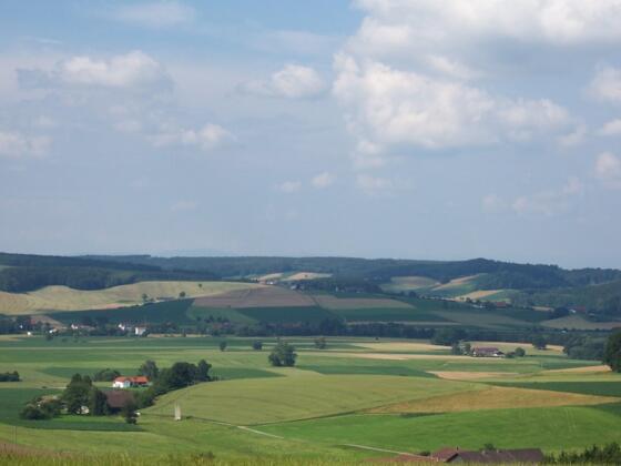 Ausblick bei Numberg ins Rottal