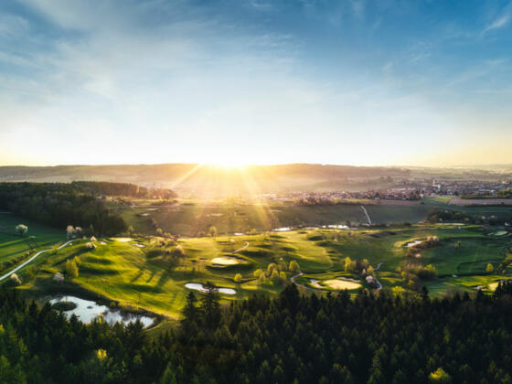 Luftbild vom Bella Vista Golfpark