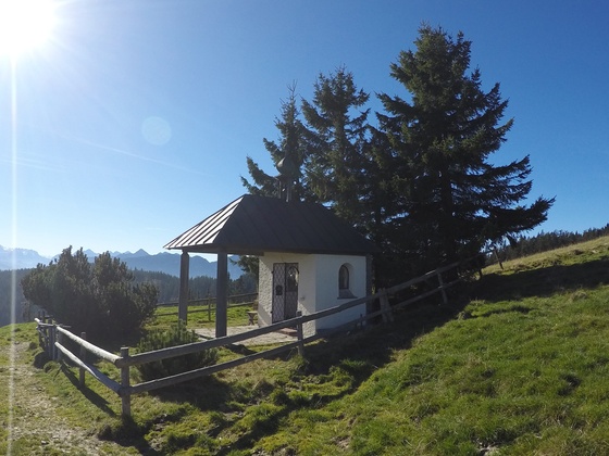 Kapelle auf der Stoißer Alm