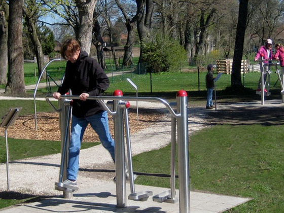 Trimmparcours am Kneippbecken Frauenbach