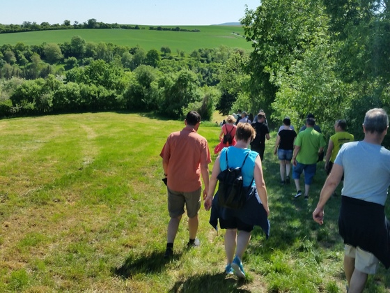 Runter gehts den Ohrenberg