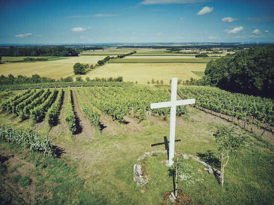 Ausblick vom Weißen Kreuz