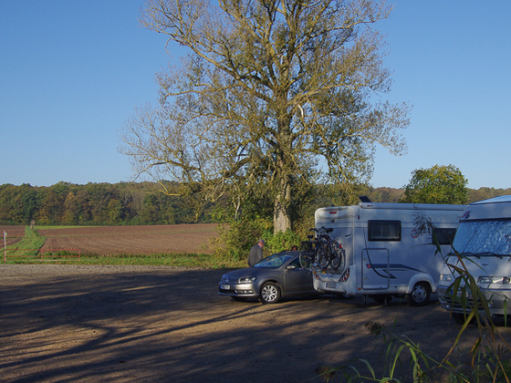 Stellplatz im Grünen