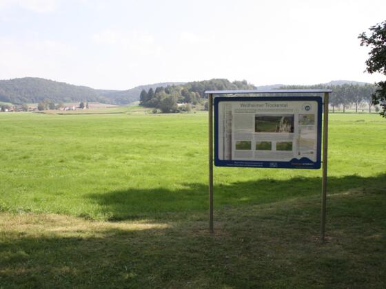 Infotafel Wellheimer Trockental