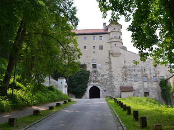 Eingang Willibaldsburg