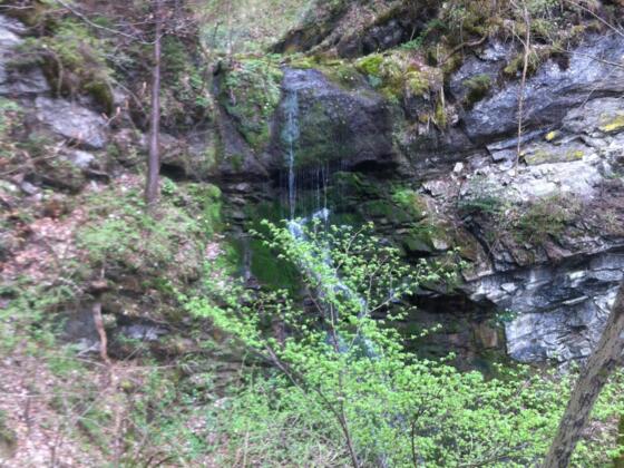 Wasserfall in der Reitnerbachklamm