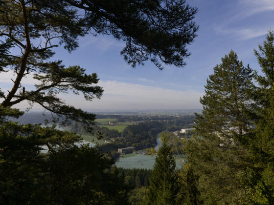 Blick vom Kalvarienberg in Richtung Norden