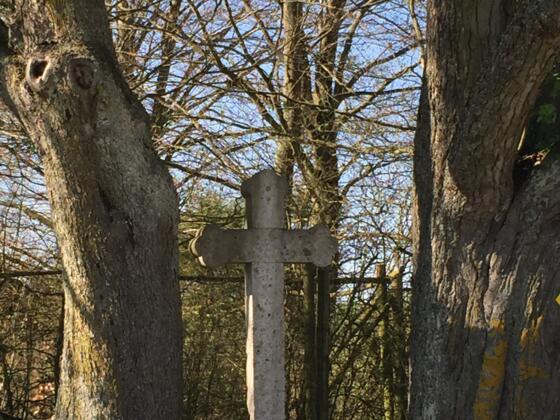 Wegkreuz am Hirschgarten