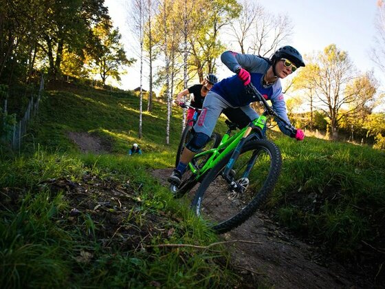 Bikepark an der Schärfelshalde in Schongau