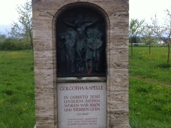 Golgotha-Kapelle südlich von Weilheim in Oberbayern