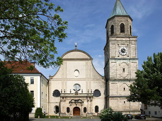 Ehemalige Klosterkirche in Polling