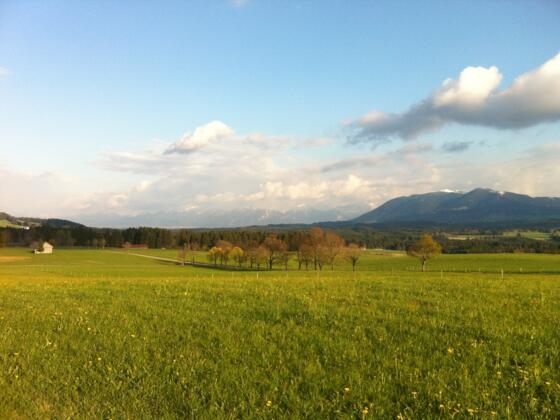 Alpenpanorama bei Schönegg