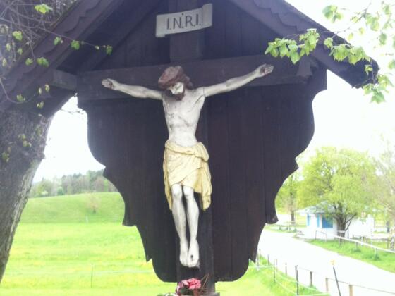 Wegkreuz bei Iffeldorf