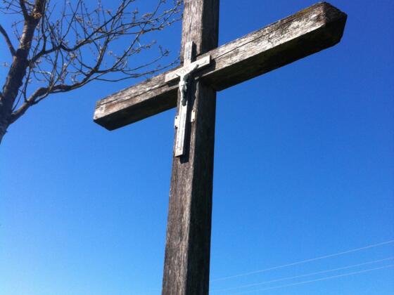 Holzkreuz auf der Peitnachrunde