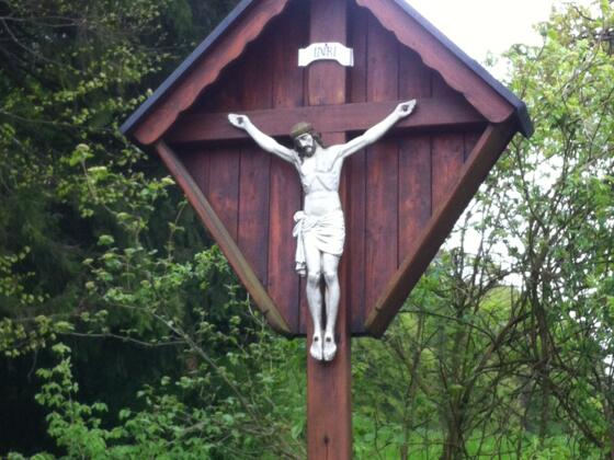 Wegkreuz bei Deutenhausen