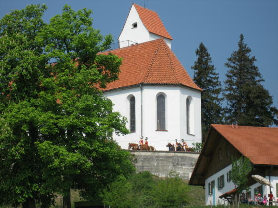 Kirche auf dem Auerberg
