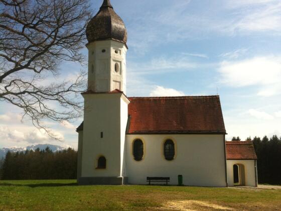 Hubkapelle mit spätbarocker Innengestaltung
