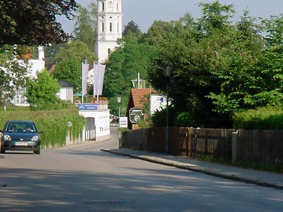 Ein Blick auf Seeshaupt.