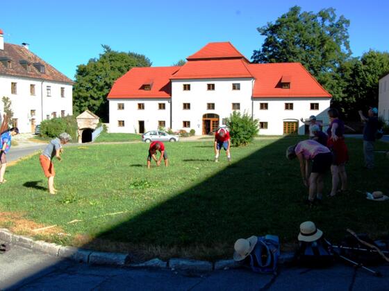Warmturnen vor dem Einsatz