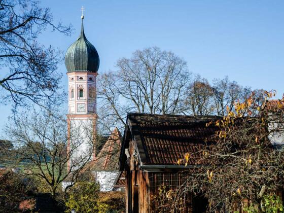 Themenweg - Mühlenweg - Blick auf die Kirche St. Agatha