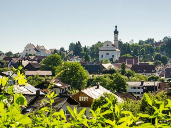Themenweg - Kunstspaziergang durch Murnau - Das Blaue Land