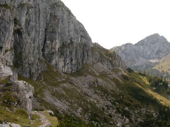 Weg zum Gabelschrofen bei Schwangau