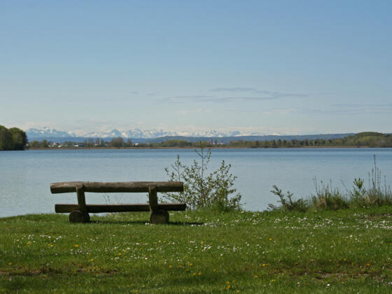Blick über den Ammersee.