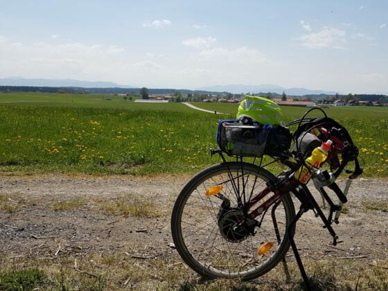Blick auf Baiernrain