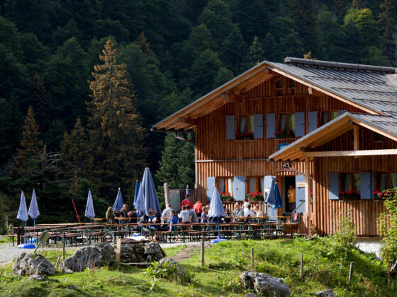 Tutzinger Hütte von südosten
