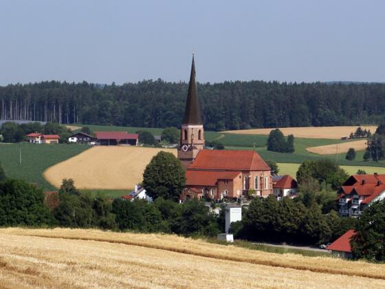 Blick auf Hirschhorn