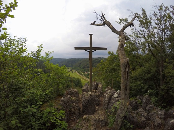 Die Aussicht an der Mittelbergwand