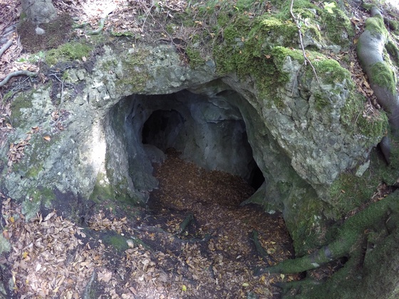 Das absturzgefährliche Windloch bei Neukirchen