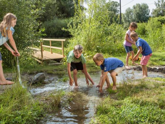 Wasserspielplatz Umweltstation mooseum