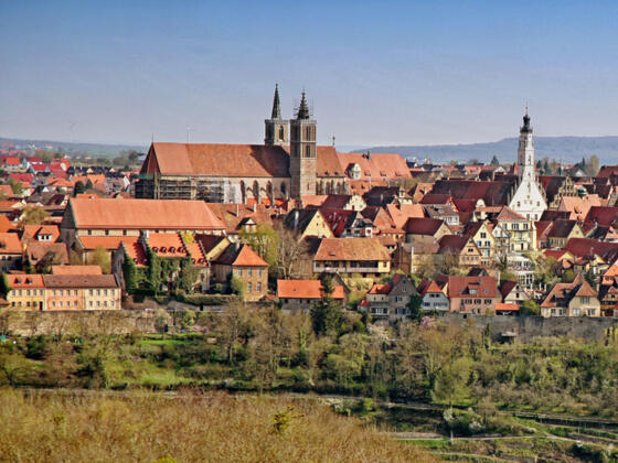 Blick auf Rothenburg o.d.T.