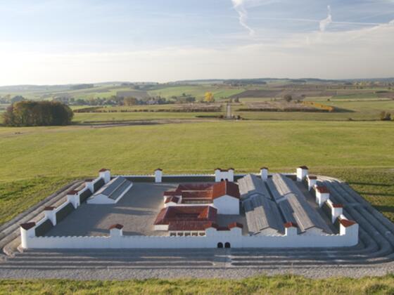 Modell des Römerkastells