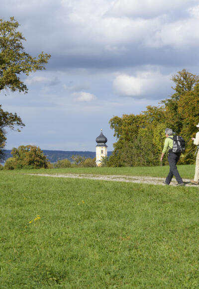 Jakobsweg Etappe 1b: Seeshaupt - Bernried