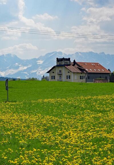 Reinthal mit Wetterstein-Panorama