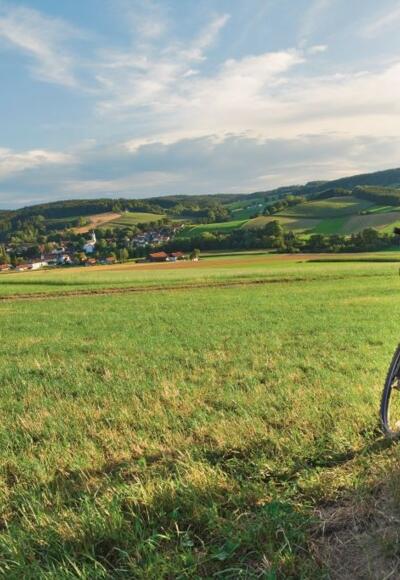 Aussicht vom Krokodilstein bei Asenham