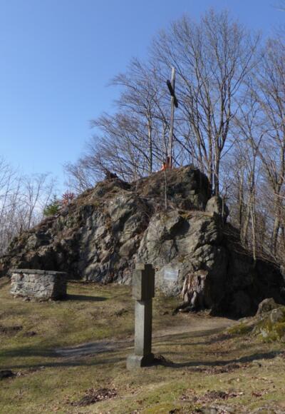 Gipfelkreuz am Haidstein