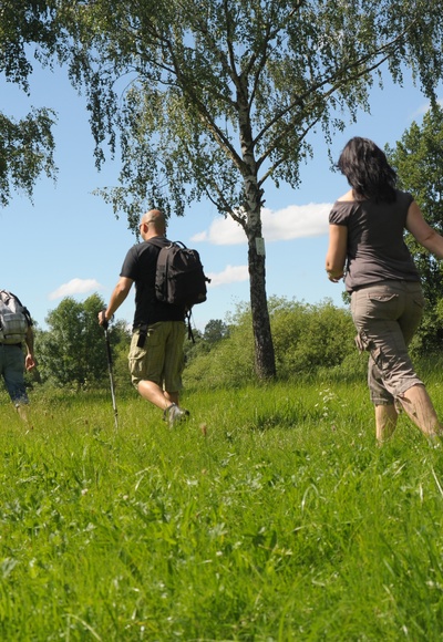 Wanderer in Feuchtwangen
