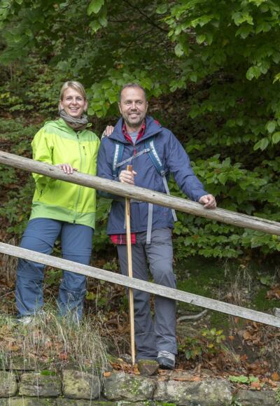 Auf hoch zur Kapelle &quot;Herrin der Berge&quot; auf dem Europäischen Kulturweg