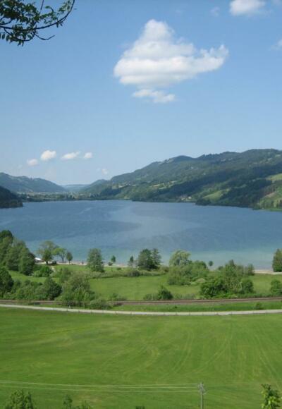 Sommerliche Stimmung am Großen Alpsee