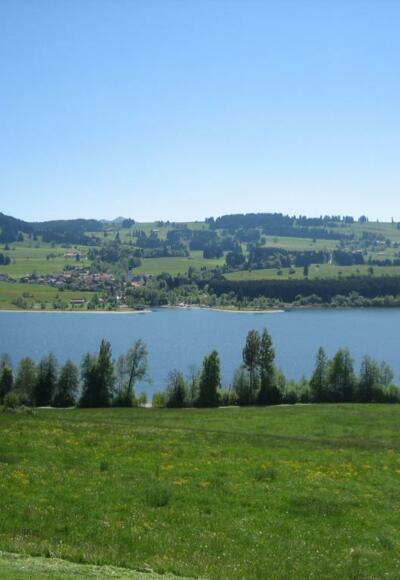 Panoramablick am Rottachsee