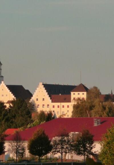 Fuggerschloss und Kirche St. Andreas