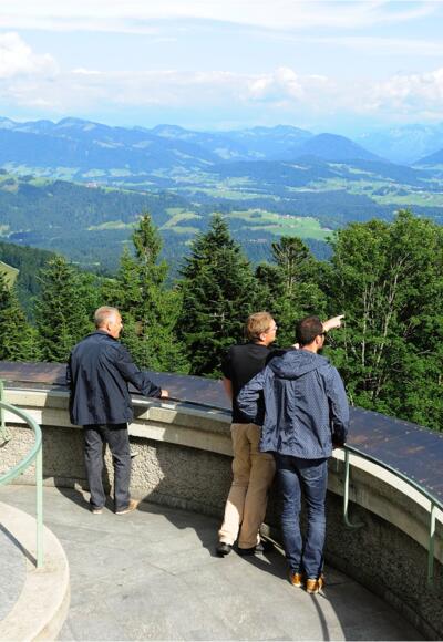 Aussichtsplattform auf dem Pfänder