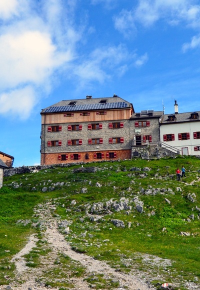 Das Watzmannhaus im Bergsteigerdorf Ramsau