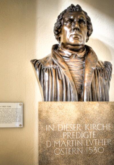 Lutherbüste - St. Moritz - Coburg