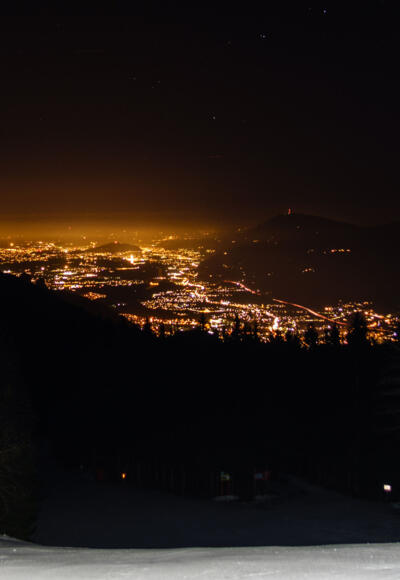 Salzachtal bei Nacht